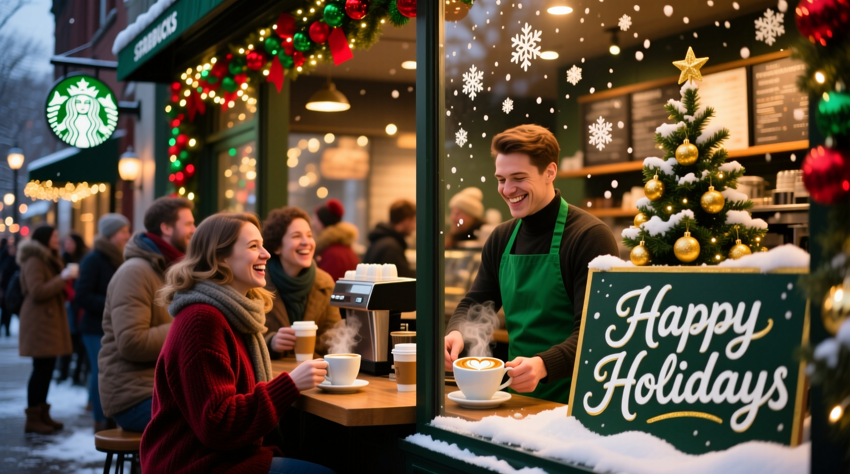 are starbucks open on christmas eve