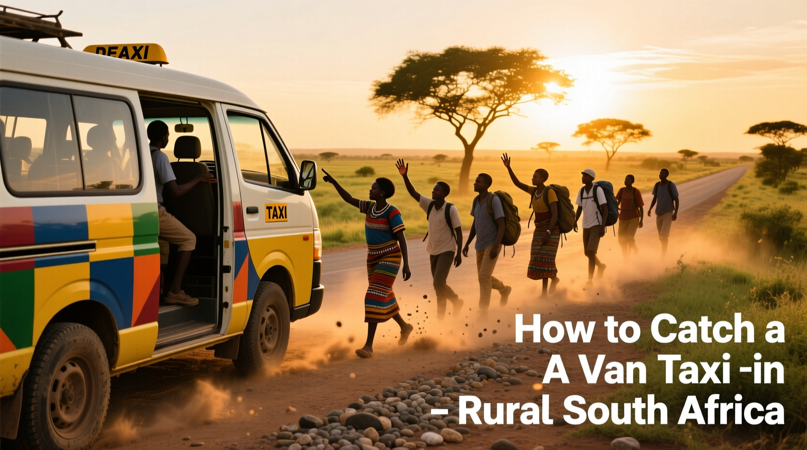 How to Catch a Van Taxi in Rural South Africa: A Practical Guide