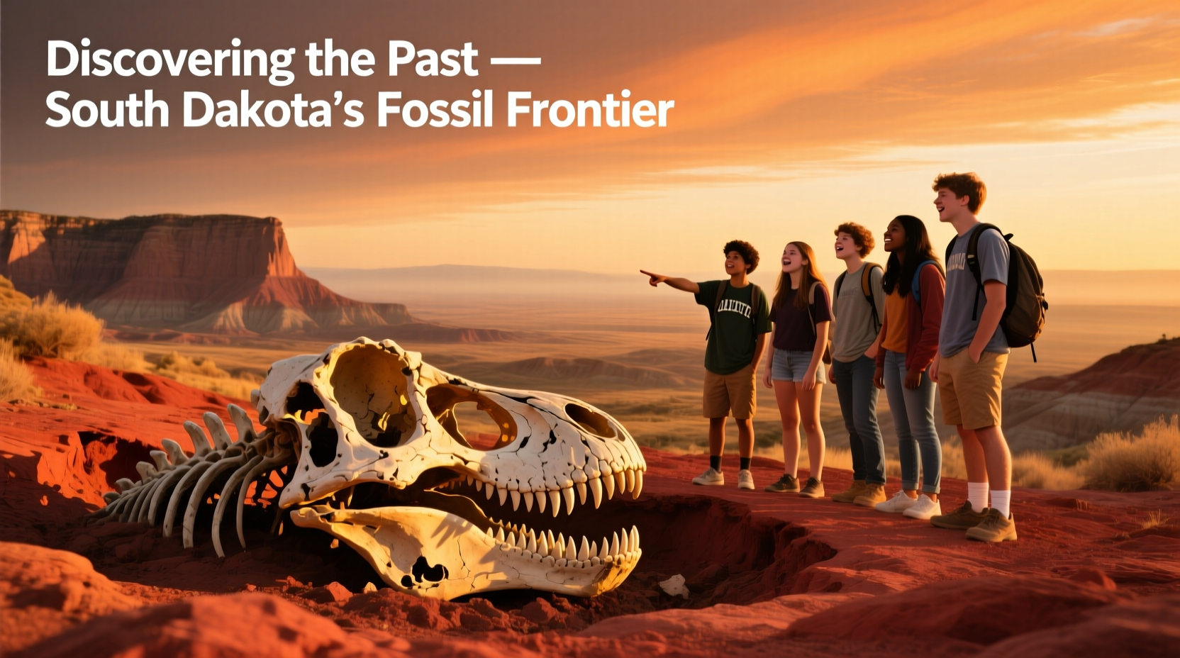 Students Discover Dinosaur Skull in South Dakota: Budget Travel Guide