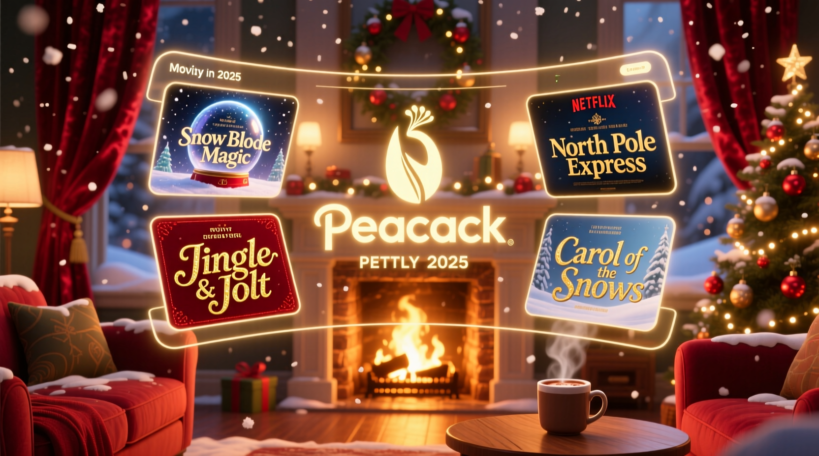 what christmas movies are on peacock