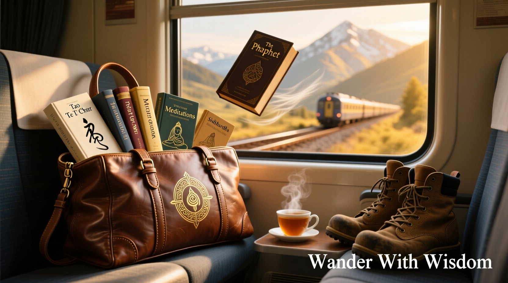 How to Transport 10 Spiritual and Philosophical Books While Traveling