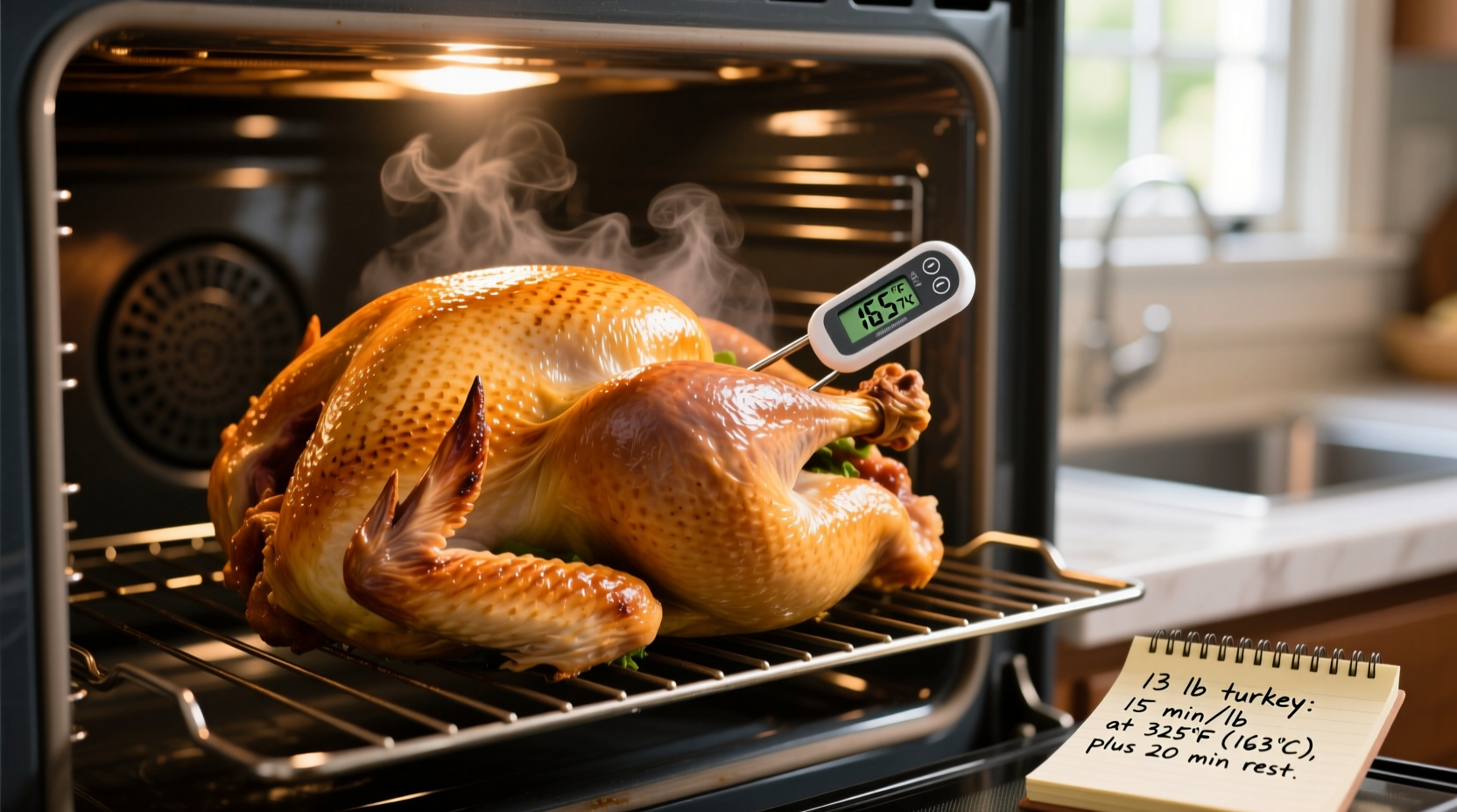 How Long to Cook a 13 lb Turkey: Exact Timing Guide