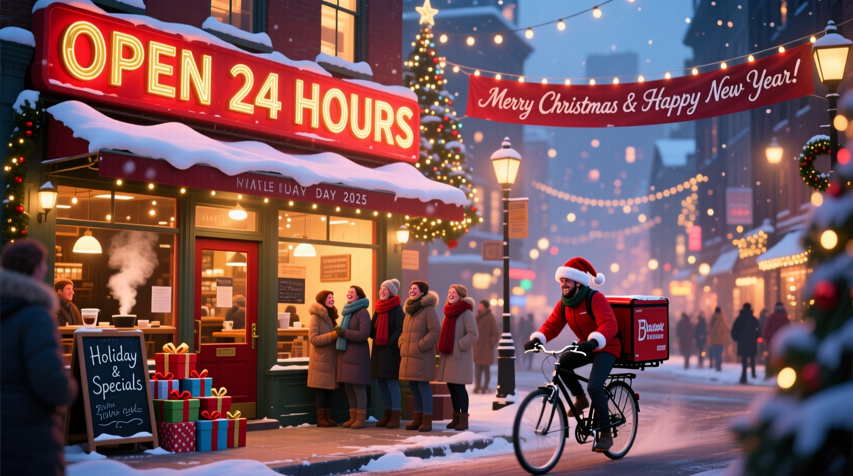 whats open in christmas