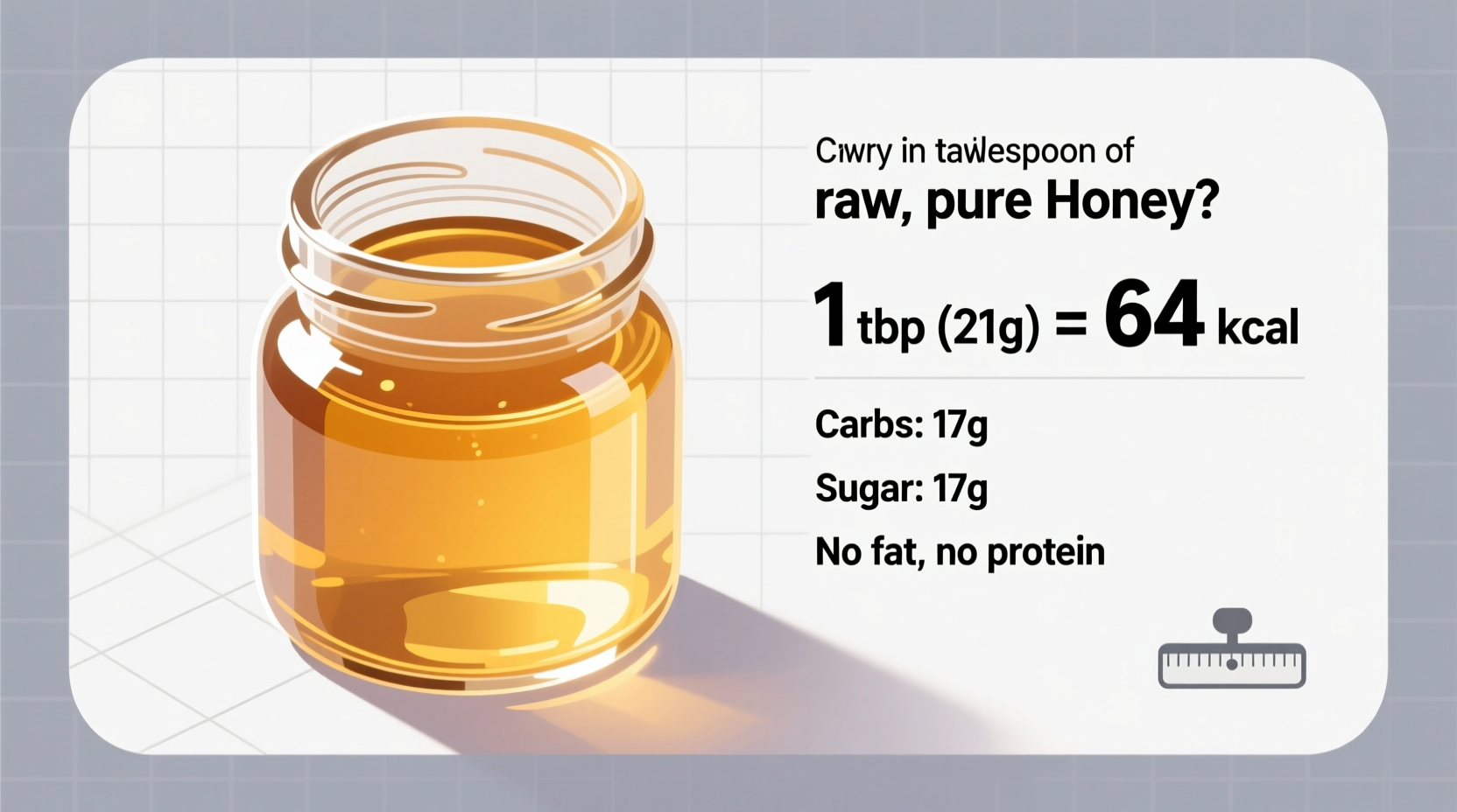 how many calories in a honey