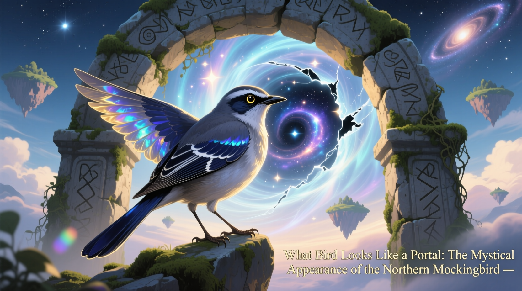 what bird looks like a portal