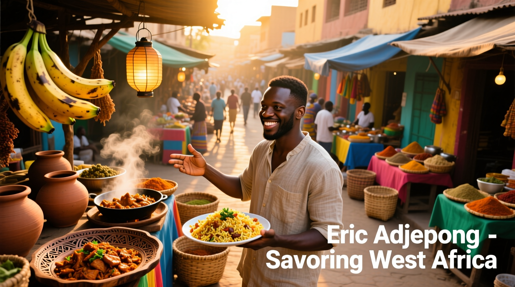 Eric Adjepong West African Food Guide: Budget Travel Tips