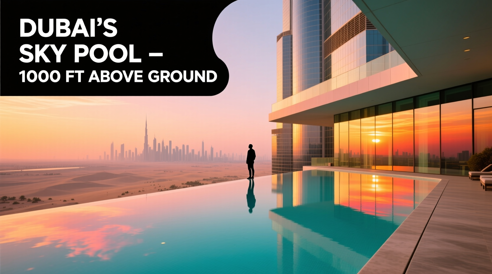 Record-Breaking Pool Dubai: How to Visit the 984-Foot-Off-Ground Infinity Pool on a Budget