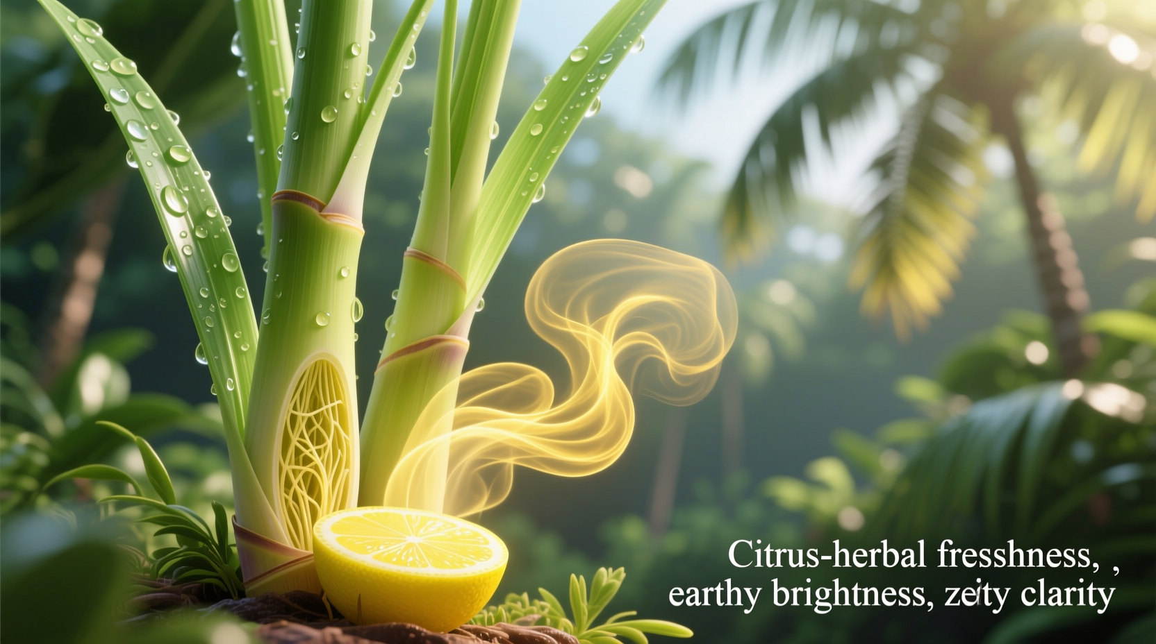 what does lemongrass smell like