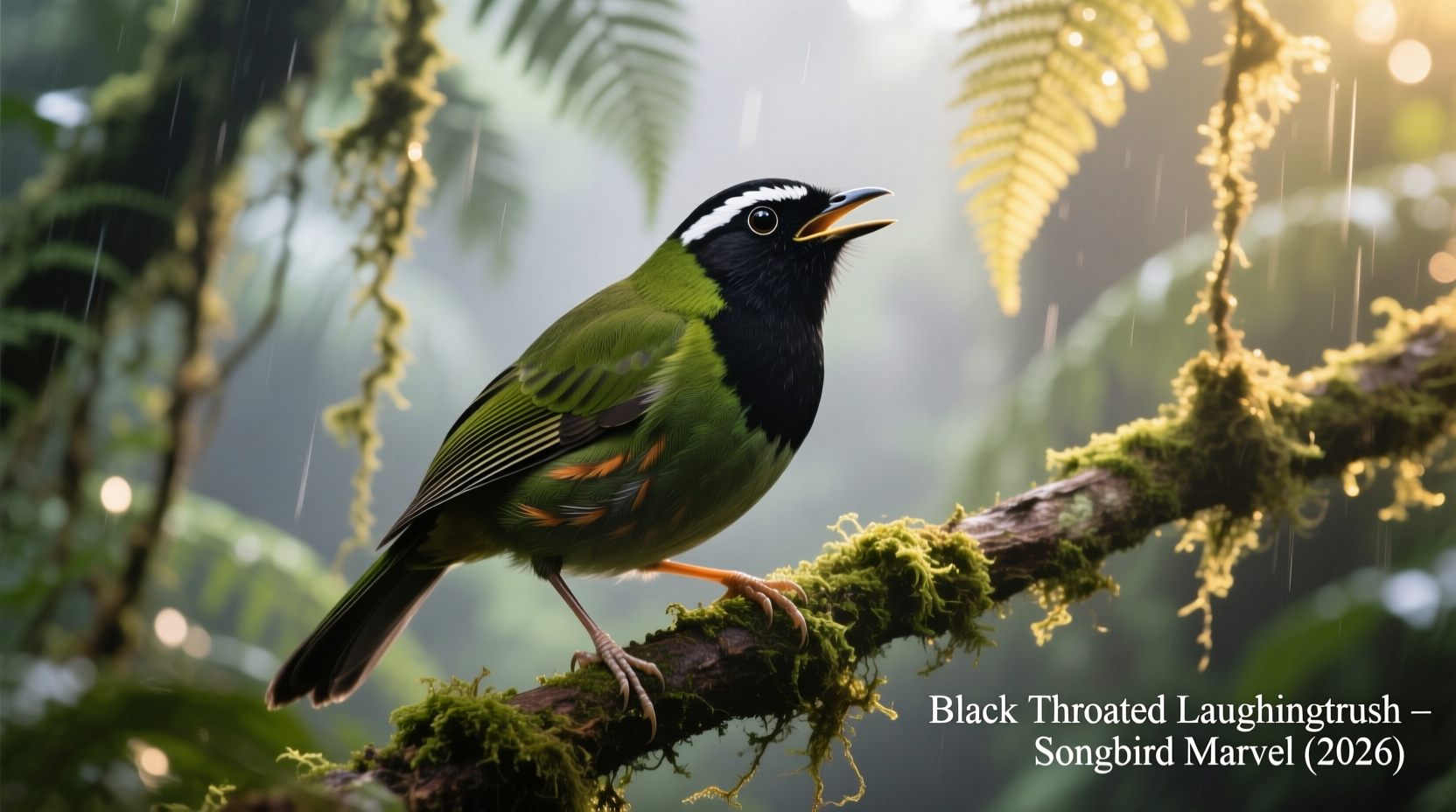 Black Throated Laughingthrush: Songbird Marvel (2026)