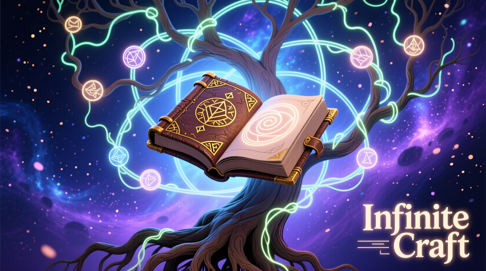 Book element used in Infinite Craft knowledge tree