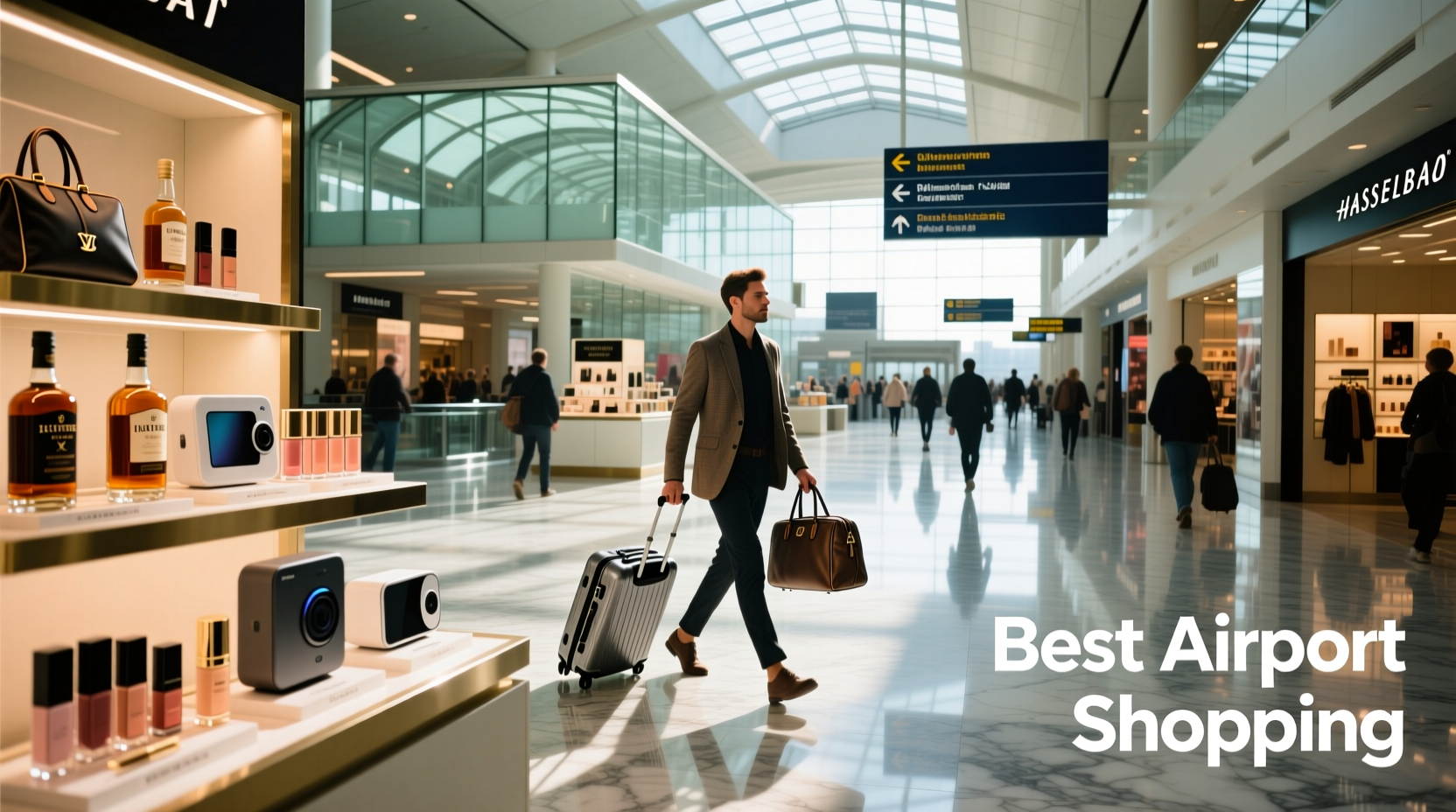 Best Airport Shopping Transport Guide: How to Get There Fast & Cheap