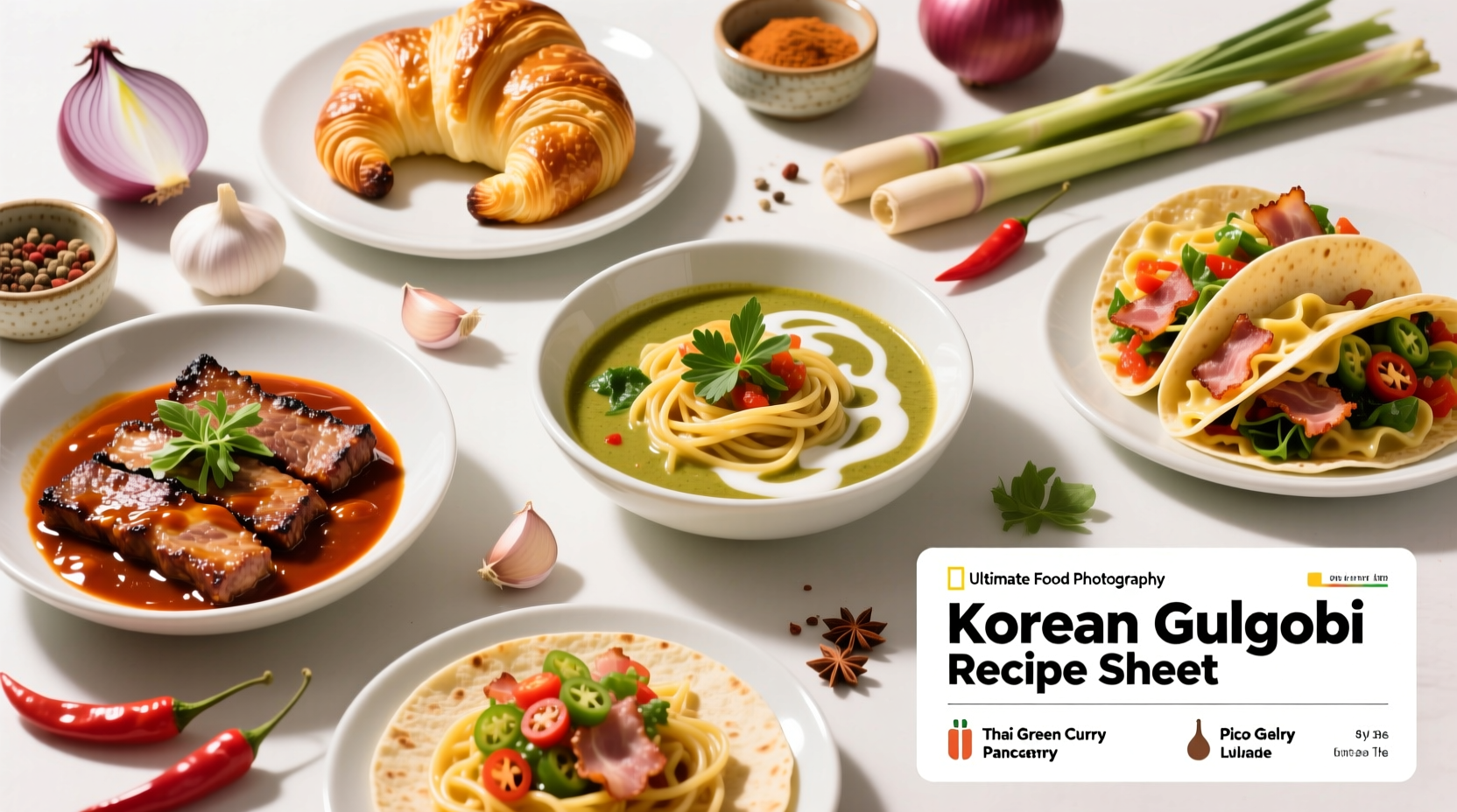 Ultimate Global Recipe Cheat Sheet Infographic: How to Eat Well Anywhere
