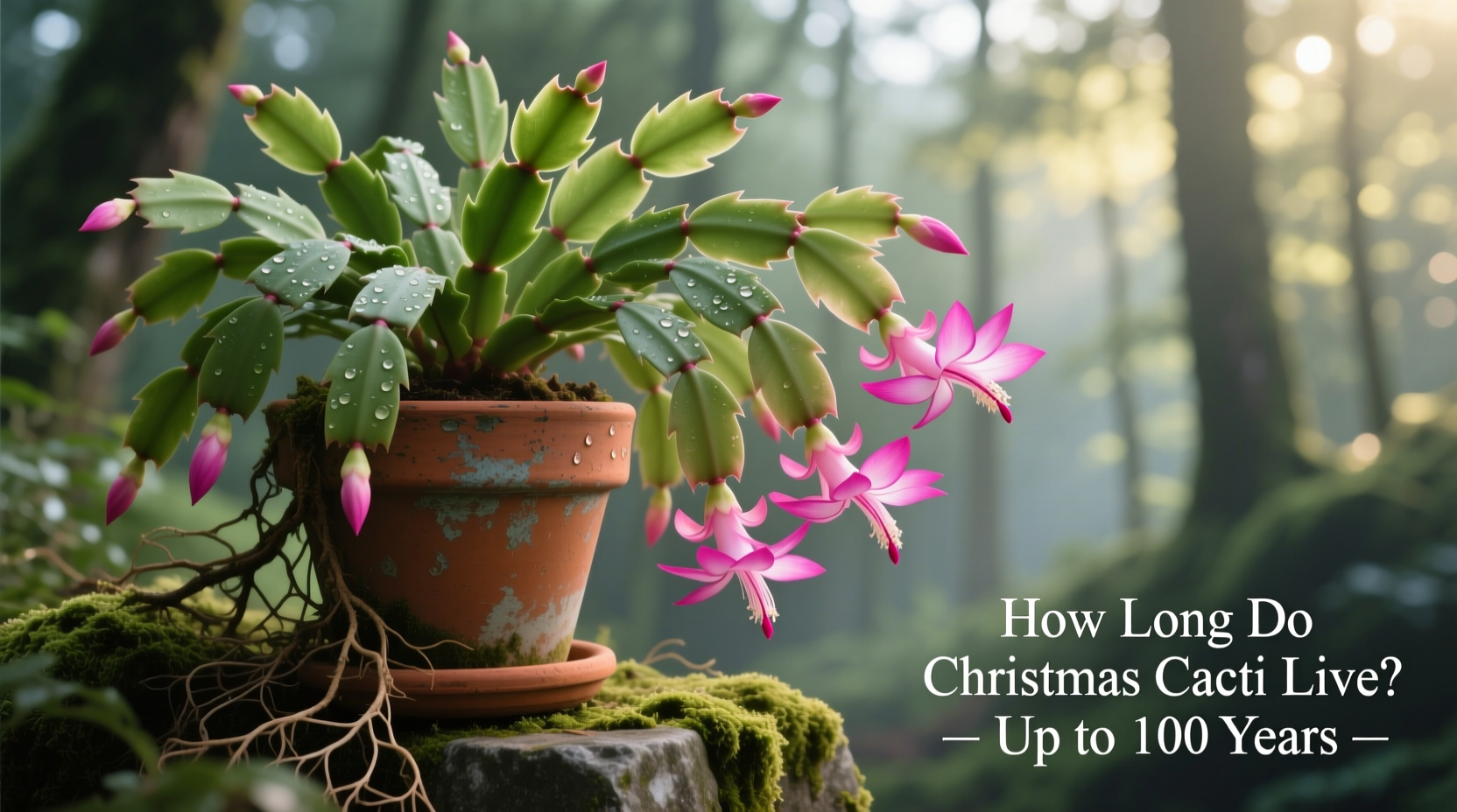 how long do christmas cactus live