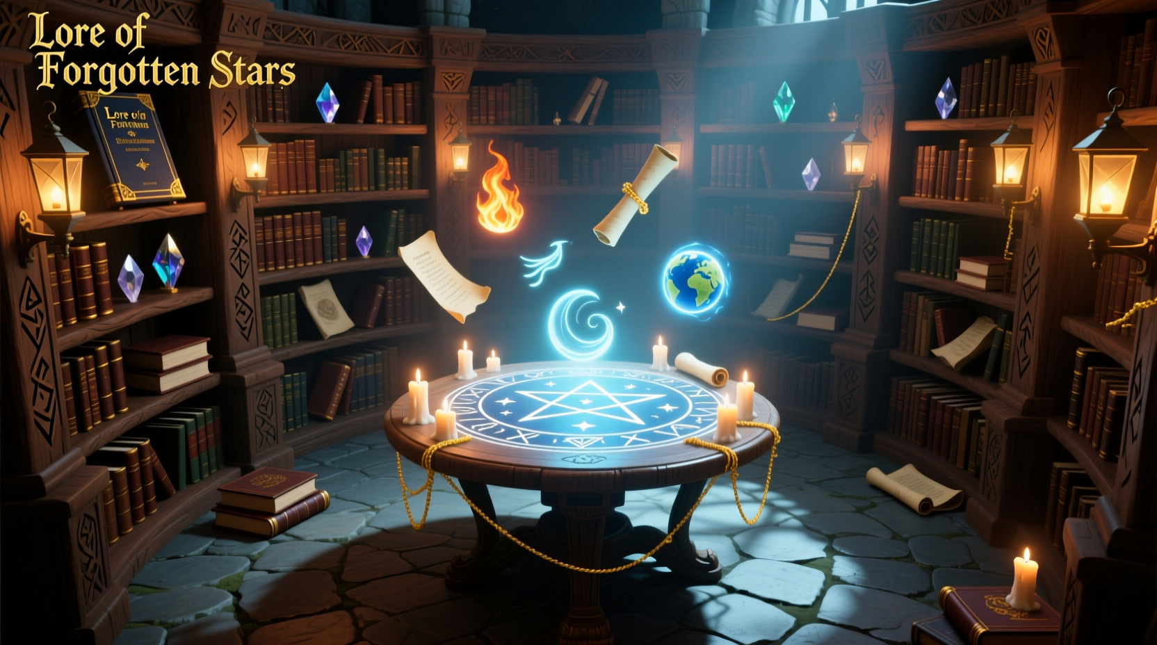 Optimal bookshelf arrangement around enchantment table