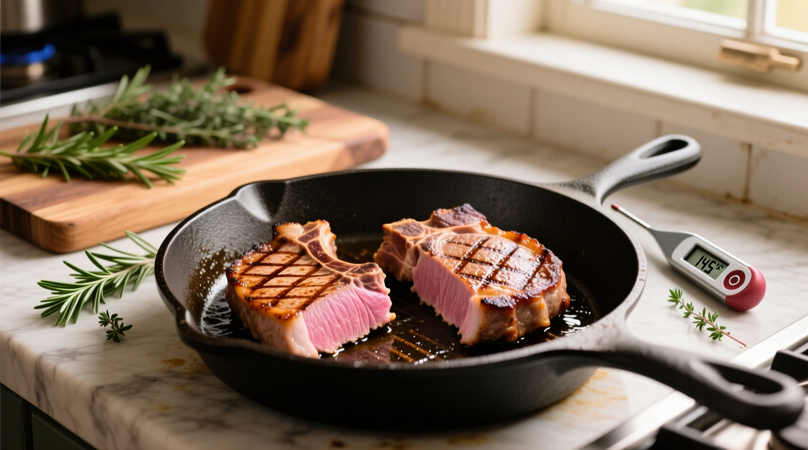 what temperature should i cook pork chops to