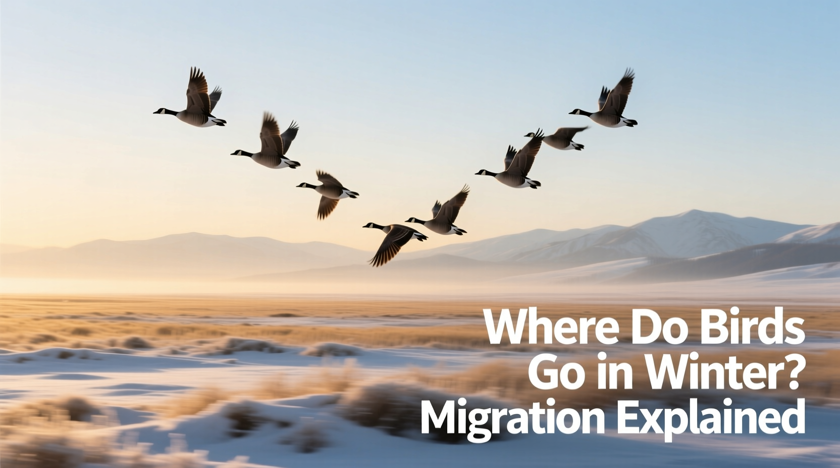 where do the birds go in winter