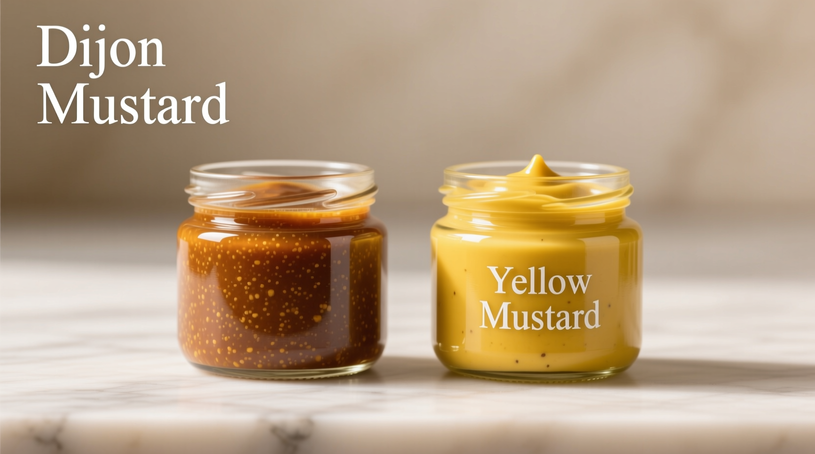 dijon vs yellow mustard