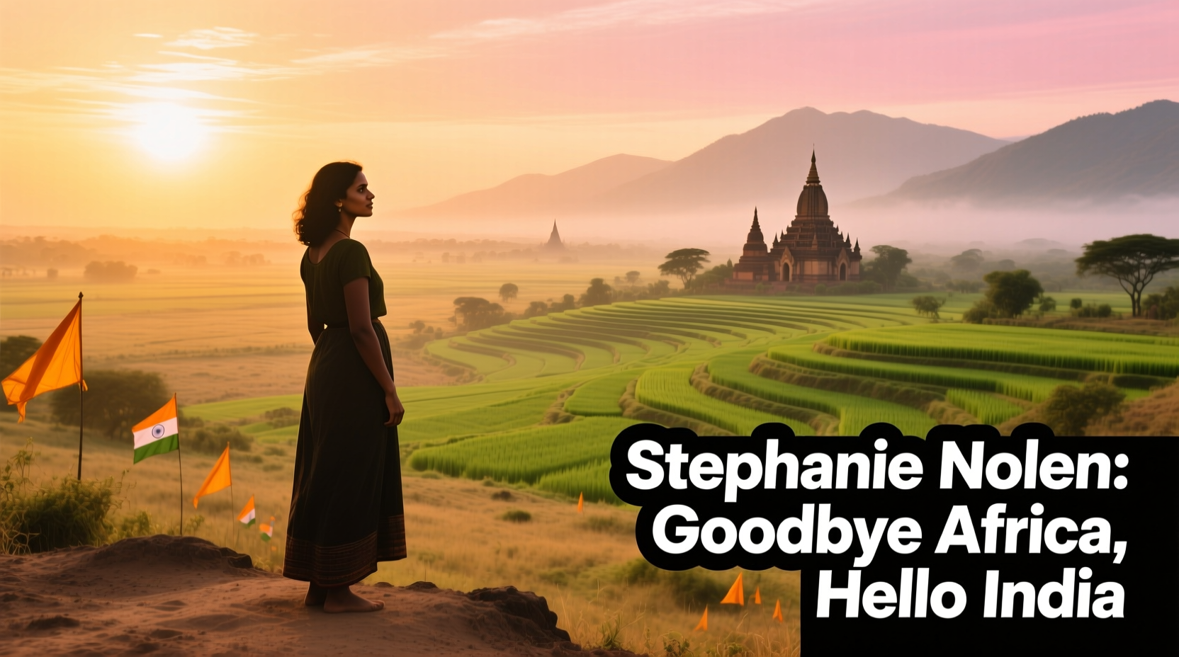 Stephanie Nolen Goodbye Africa Hello India: Budget Travel Guide