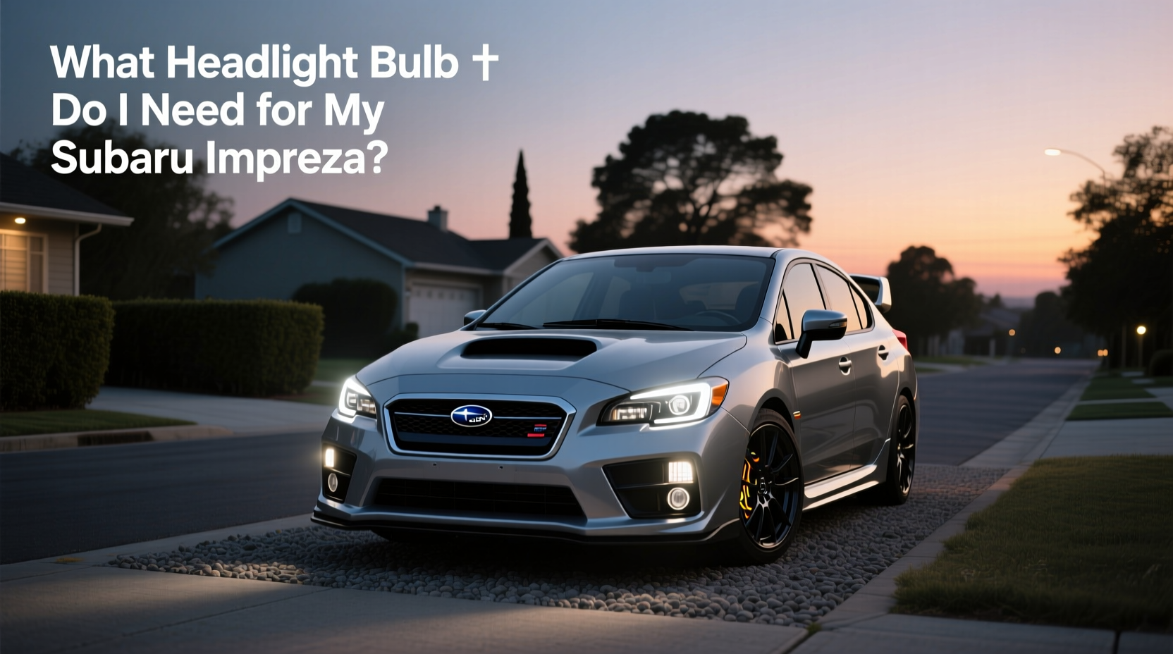 How to Choose Subaru Impreza Headlights: What Bulb Do I Need?