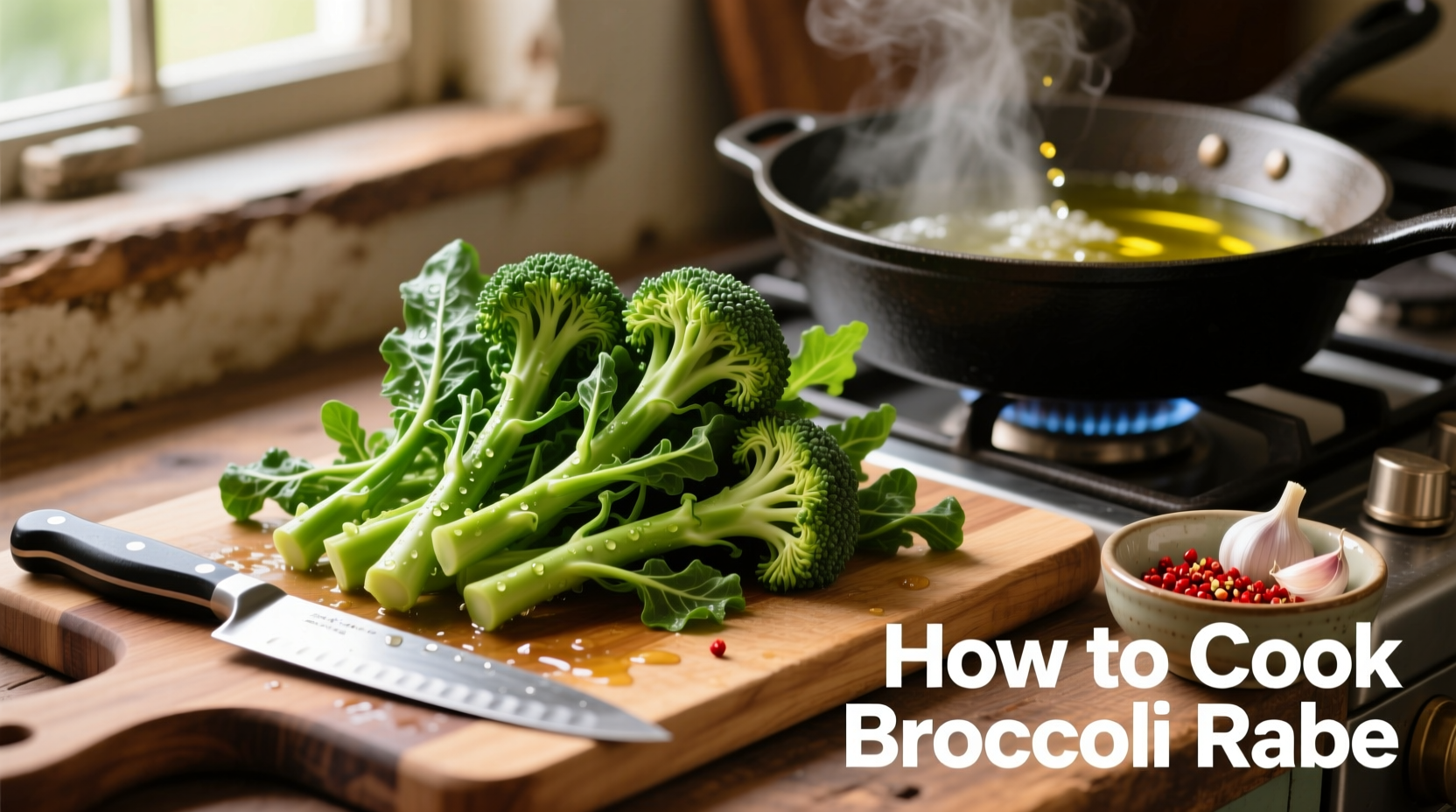 how to cook broccoli rabe