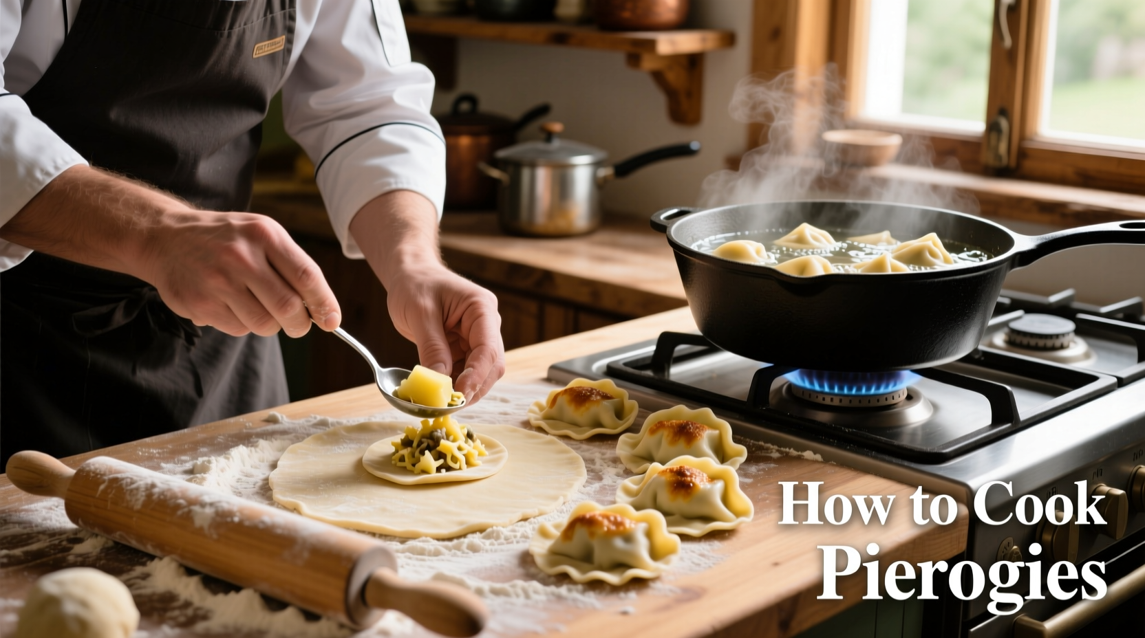how to cook pierogies