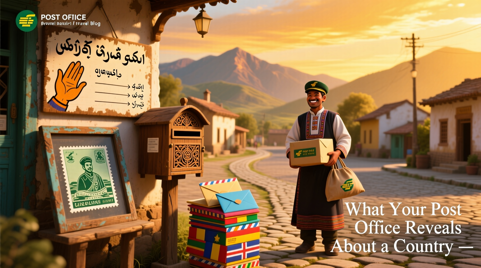 5 Things a Post Office Can Tell You About a Country: Budget Travel Guide