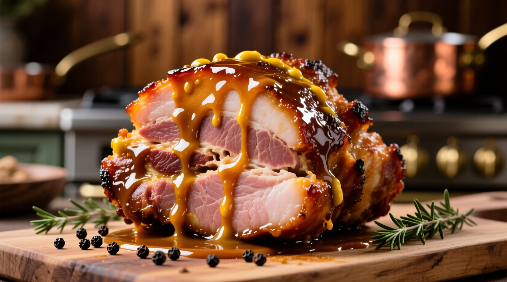 brown sugar mustard glaze for ham