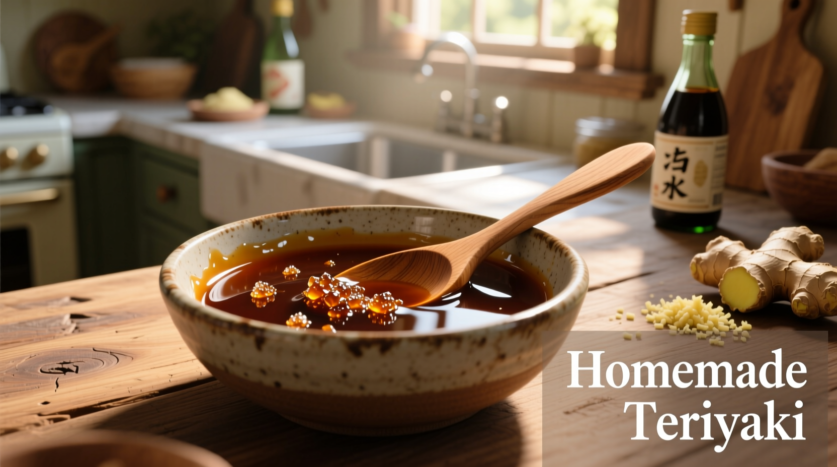 homemade teriyaki