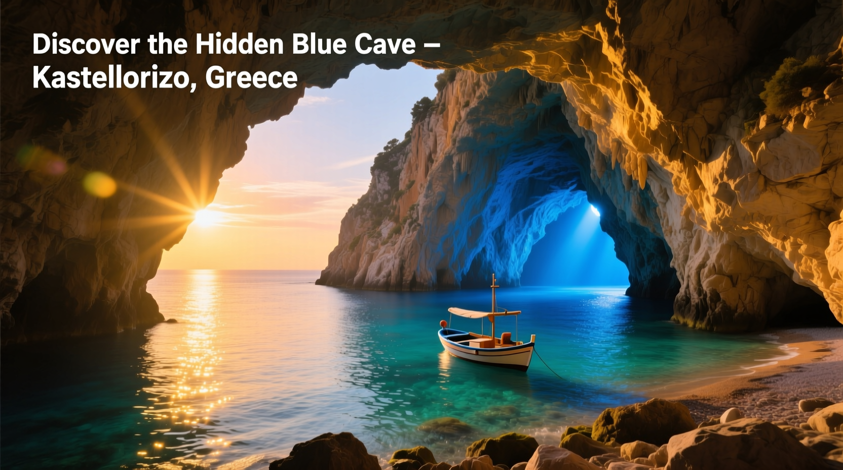 How to Visit Blue Cave Kastellorizo Greece on a Budget
