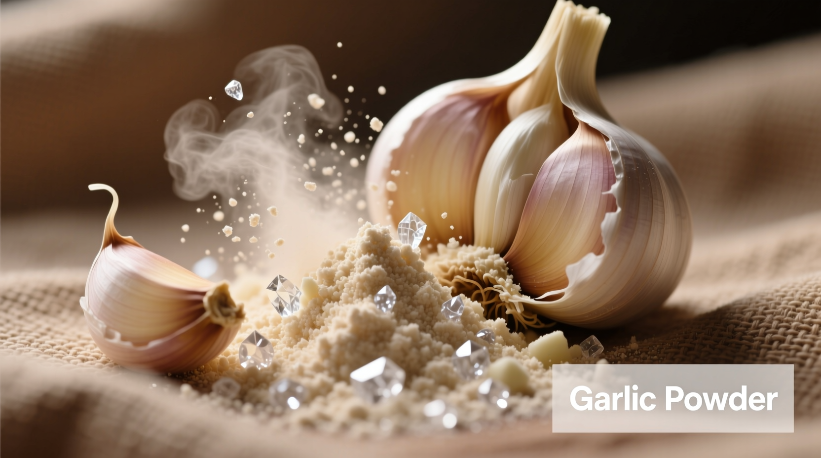 fresh garlic to powder