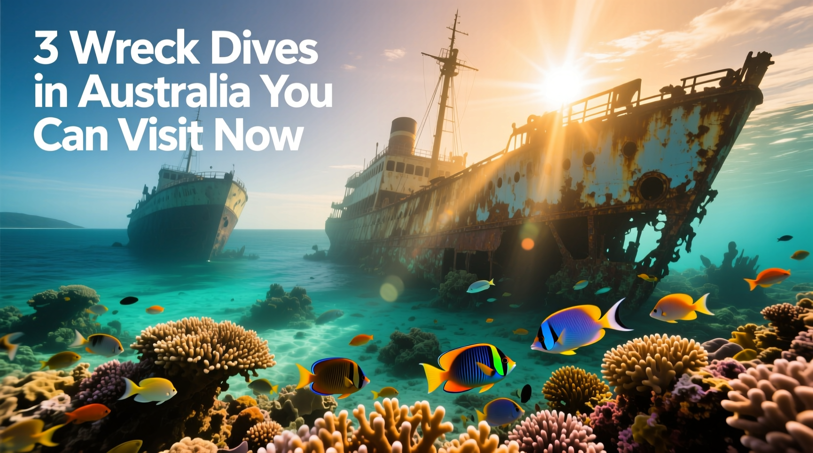 Wreck-Diving Australia: 3 Sites You Can Visit Right Now