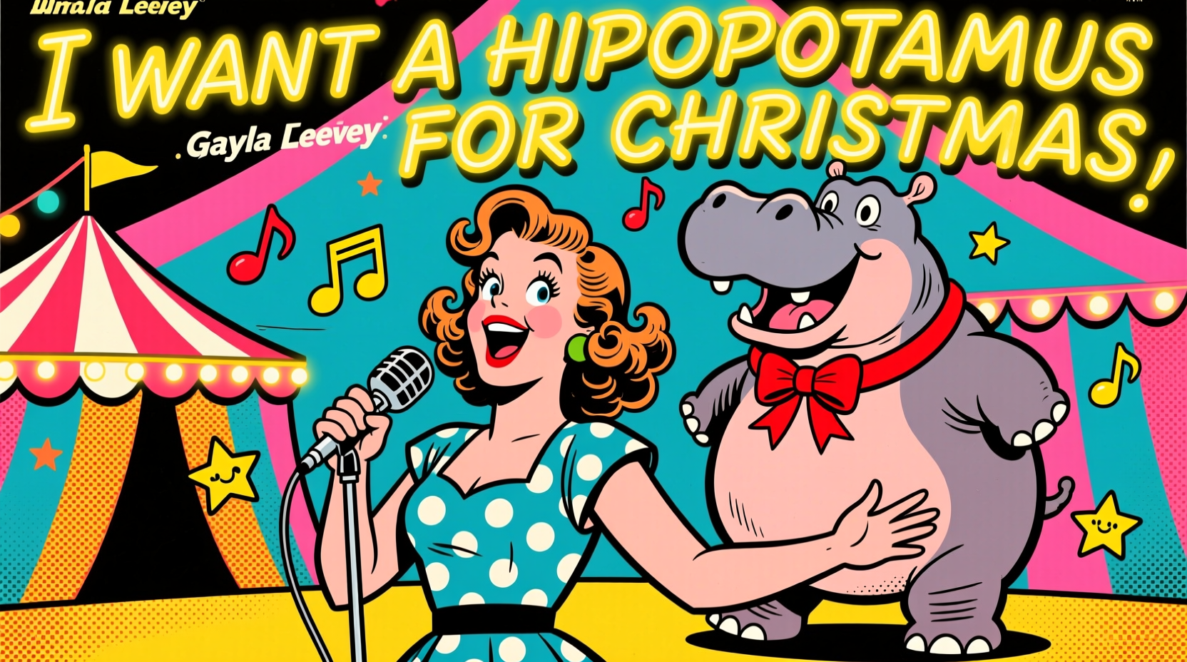 who sings i want a hippopotamus for christmas