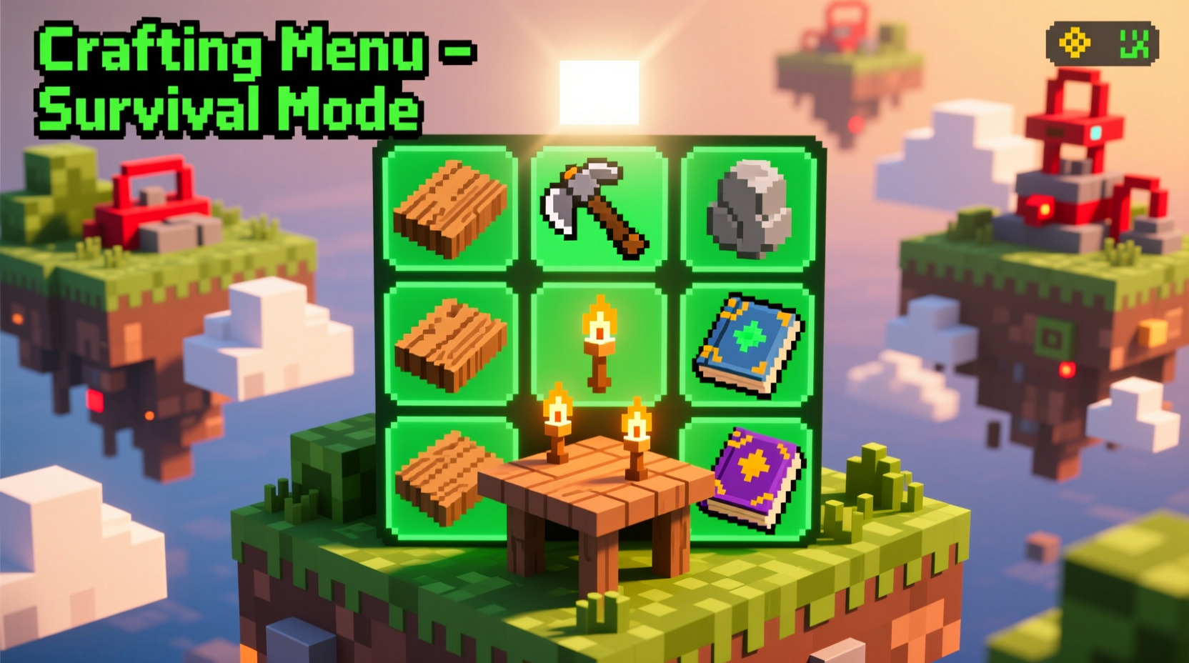 10 Sustainable Minecraft Crafts Using Recycled Materials