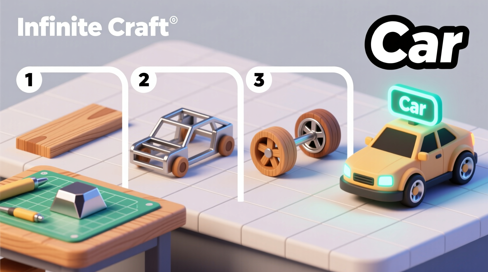 How to Make a Car in Infinite Craft: Verified 20-Step Method