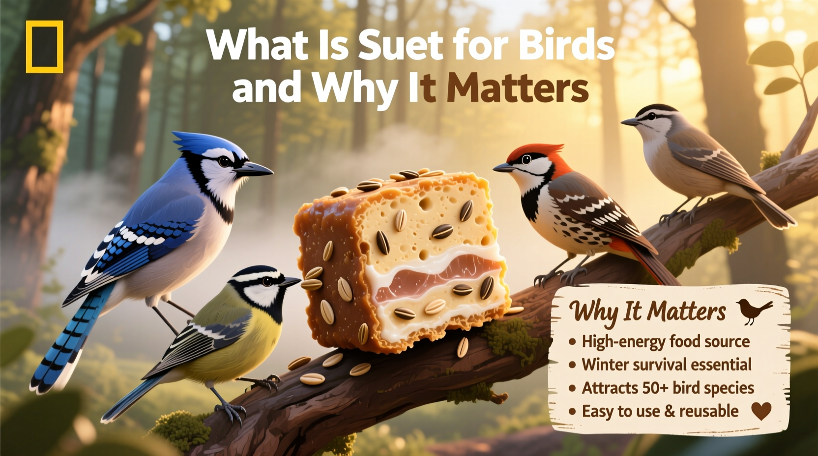 what is suet for birds