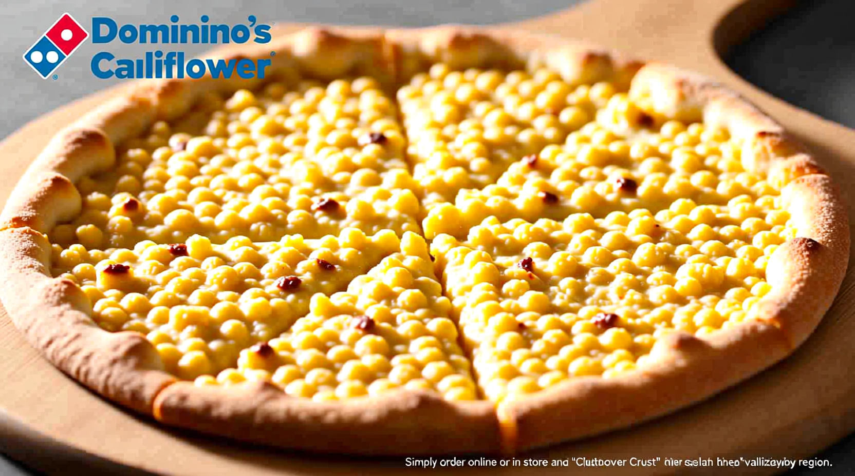 does domino s have cauliflower crust