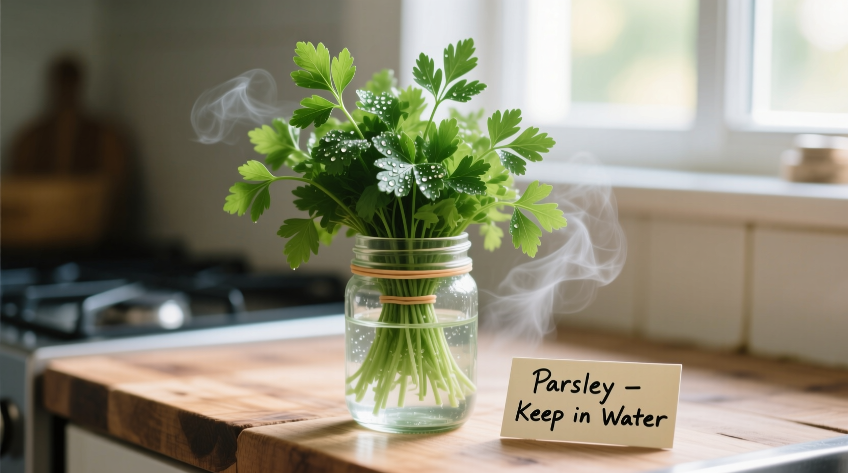 fresh parsley how to store