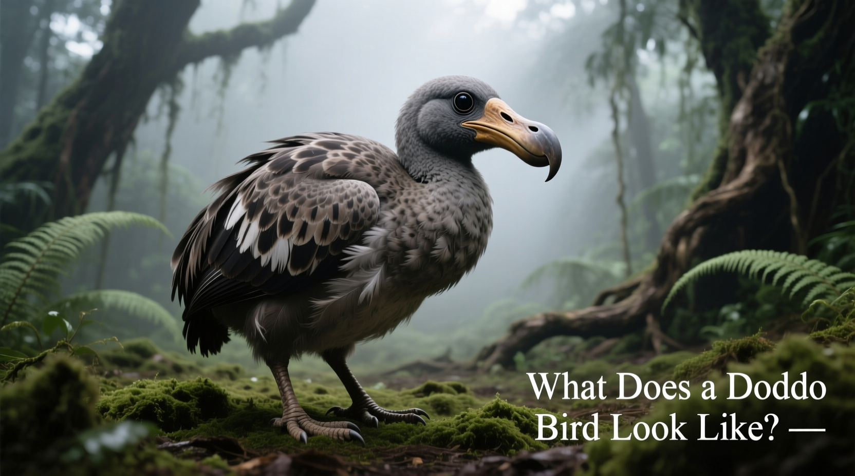 what does a dodo bird look like