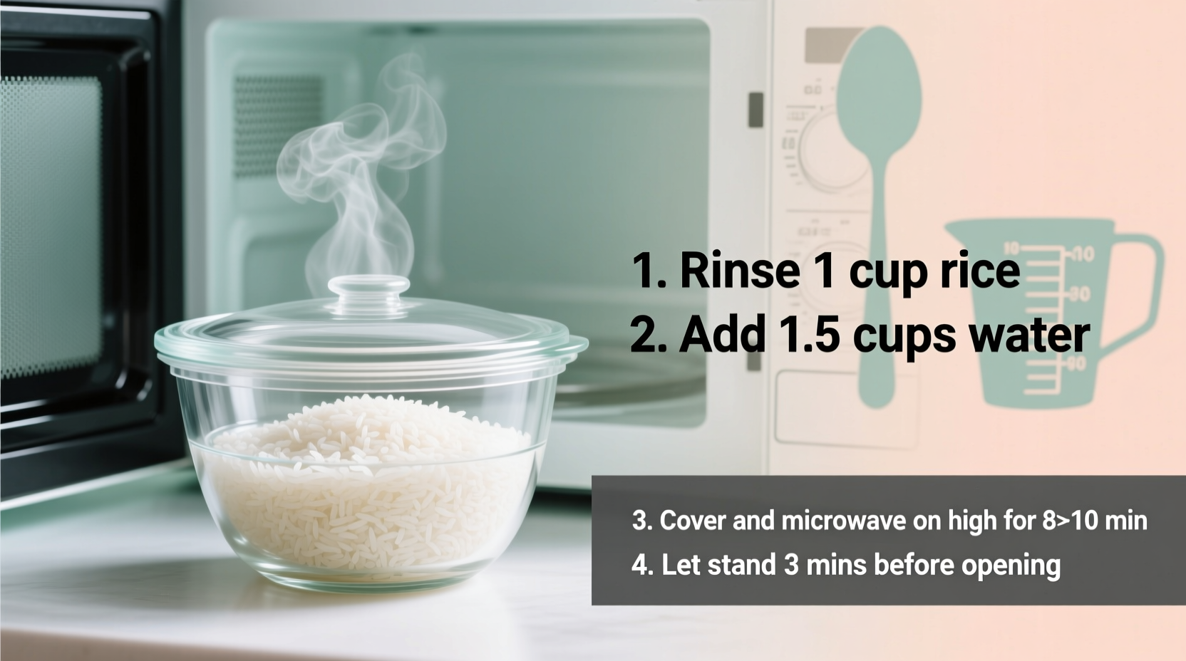 Perfect Microwave Rice: 12-Minute Foolproof Method