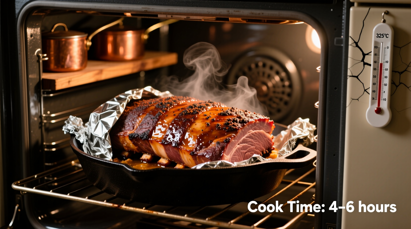 how long to cook brisket oven