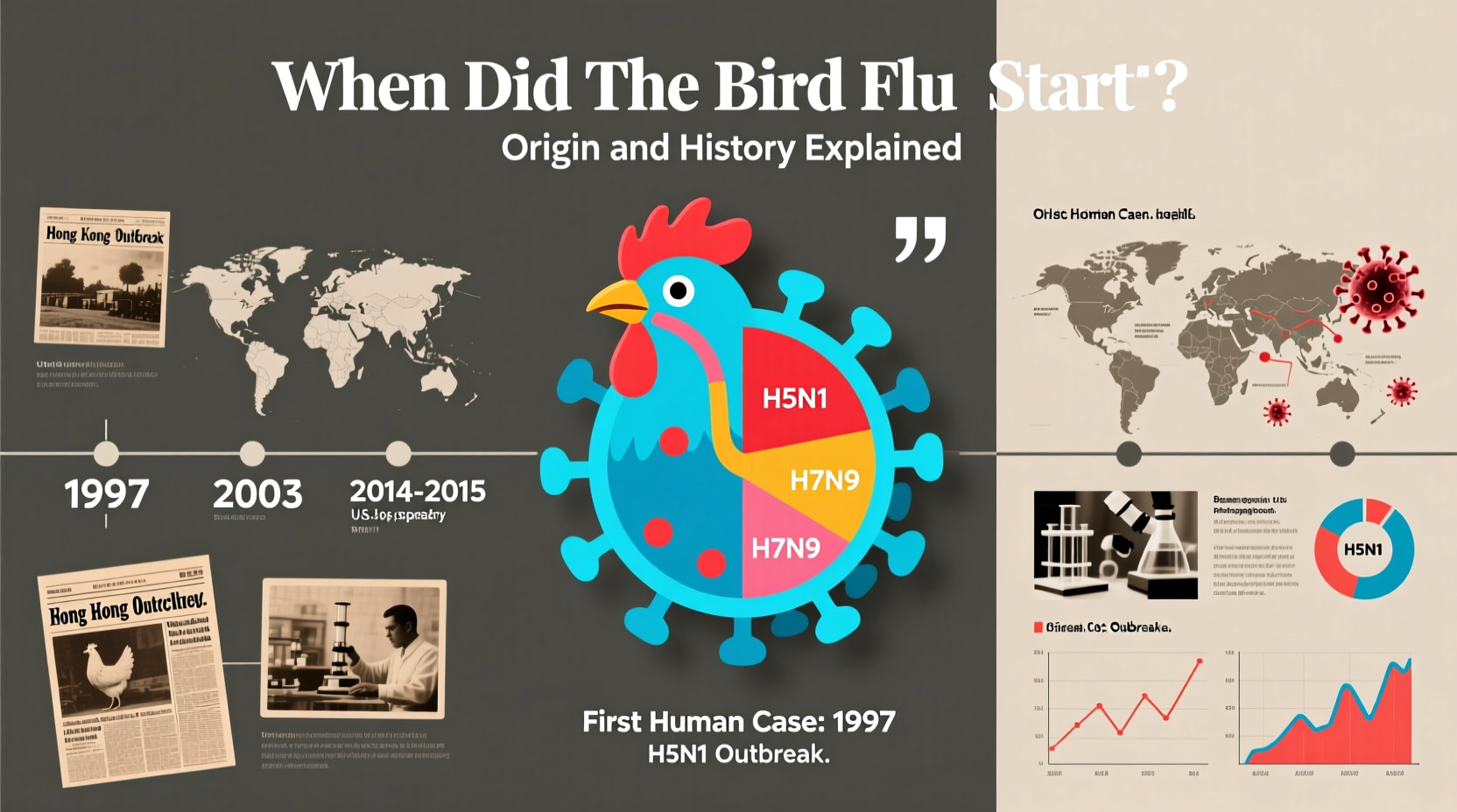 when did the bird flu start