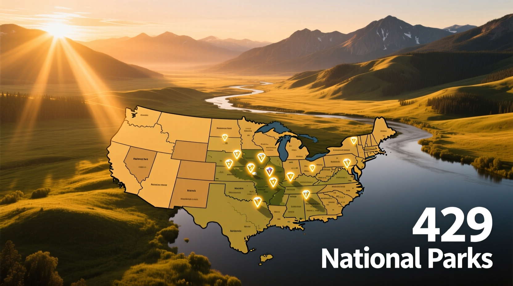 429 National Park Sites Map: Budget Traveler’s Practical Guide