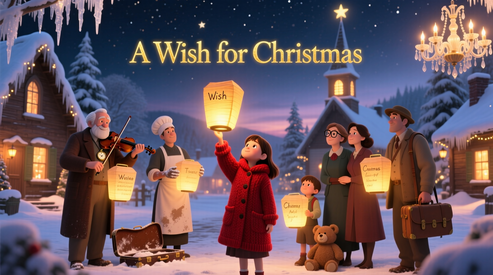a wish for christmas cast