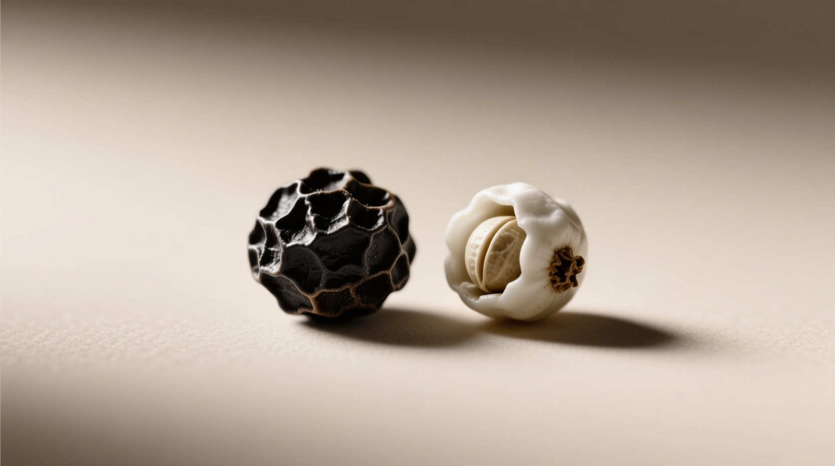 black vs white pepper when the difference actually matters