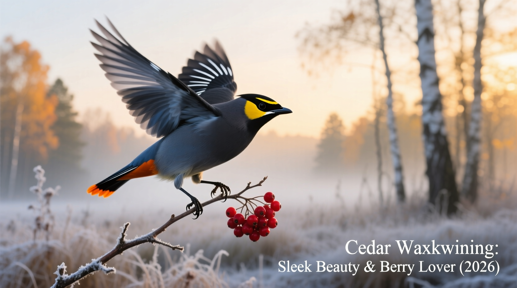 Cedar Waxwing: Sleek Beauty & Berry Lover (2026)