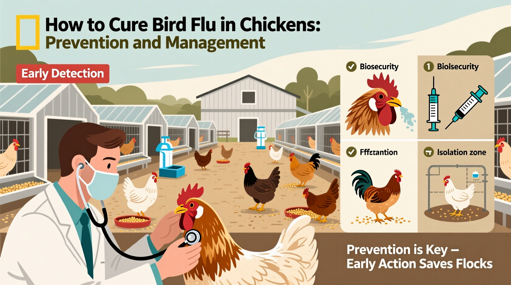 how to cure bird flu in chickens