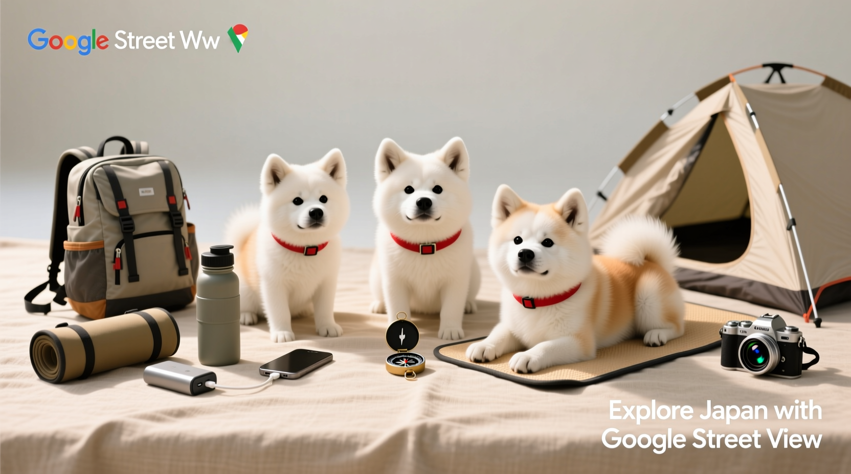 How to Choose StreetView-Compatible Gear for Travel in Japan with Akita Dogs