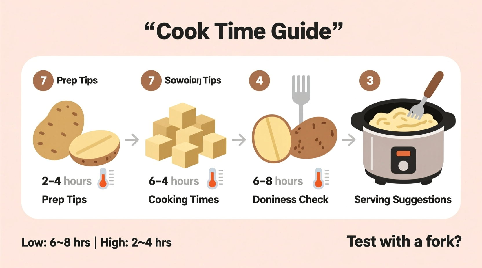 How Long to Cook Potatoes in Crock Pot: Exact Times Revealed