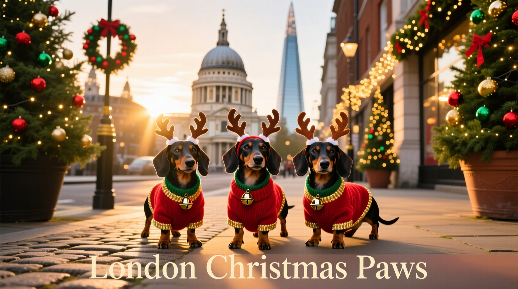 Dachshunds Christmas Outfits London: A Budget Travel Guide