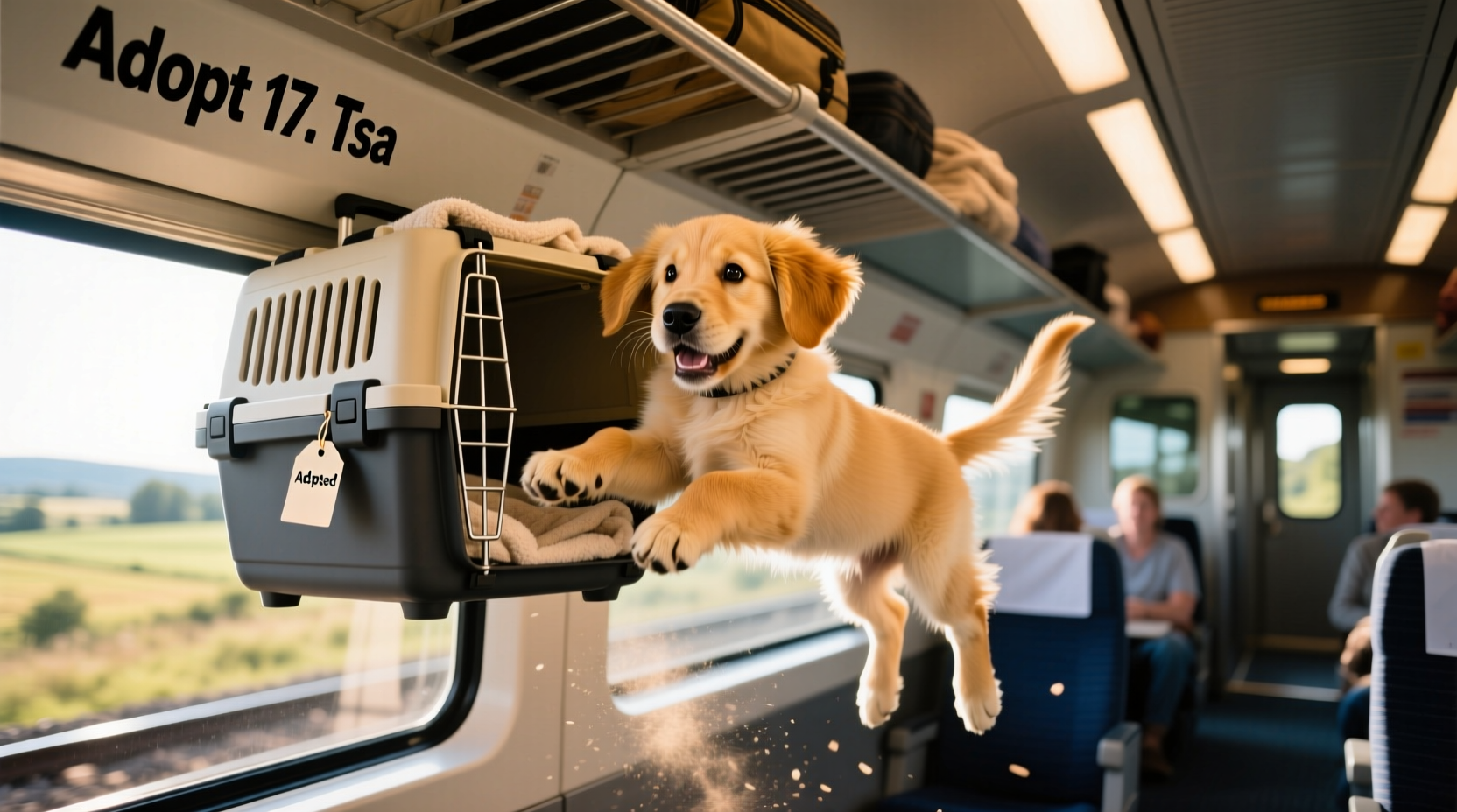How to Transport a Dog Through TSA Dog Adoption Programs